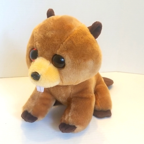 Ty Beanie  Richie The Beaver Plush - Picture 2 of 8
